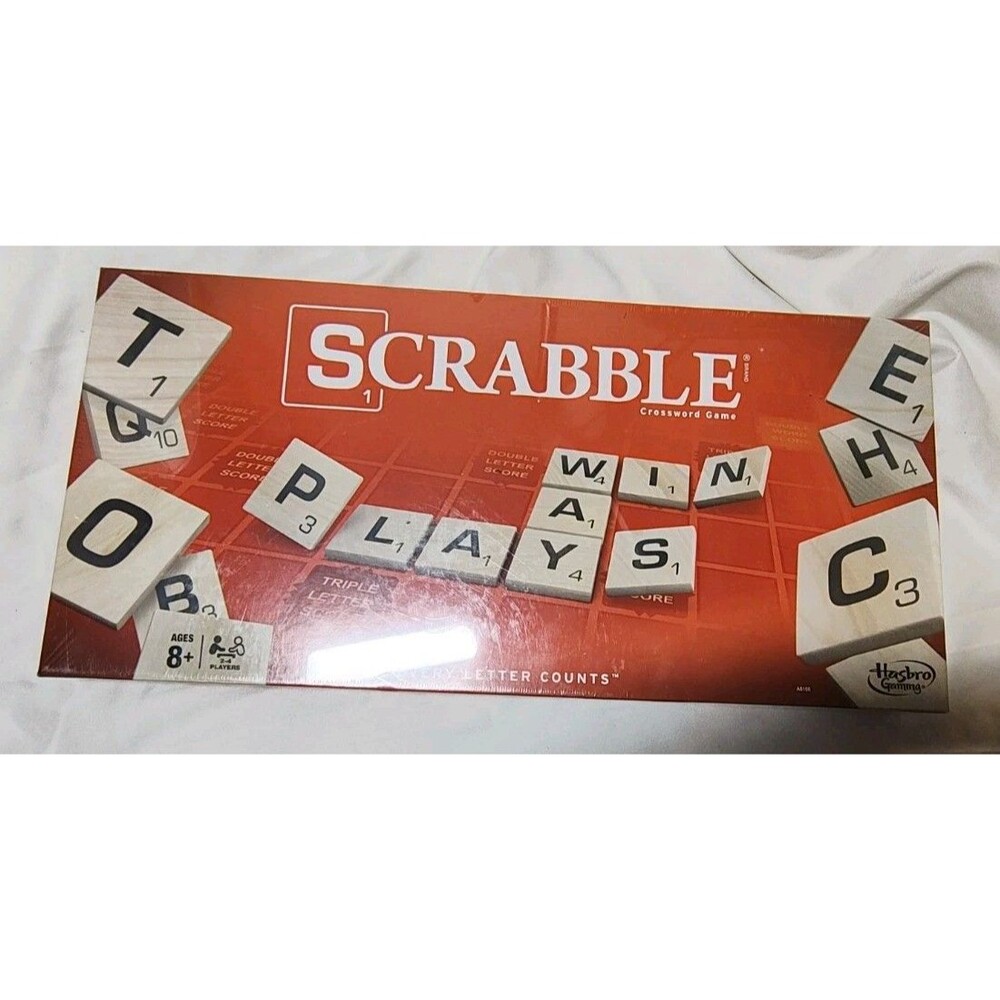 New*Sealed*Hasbro Scrabble Game - A8166